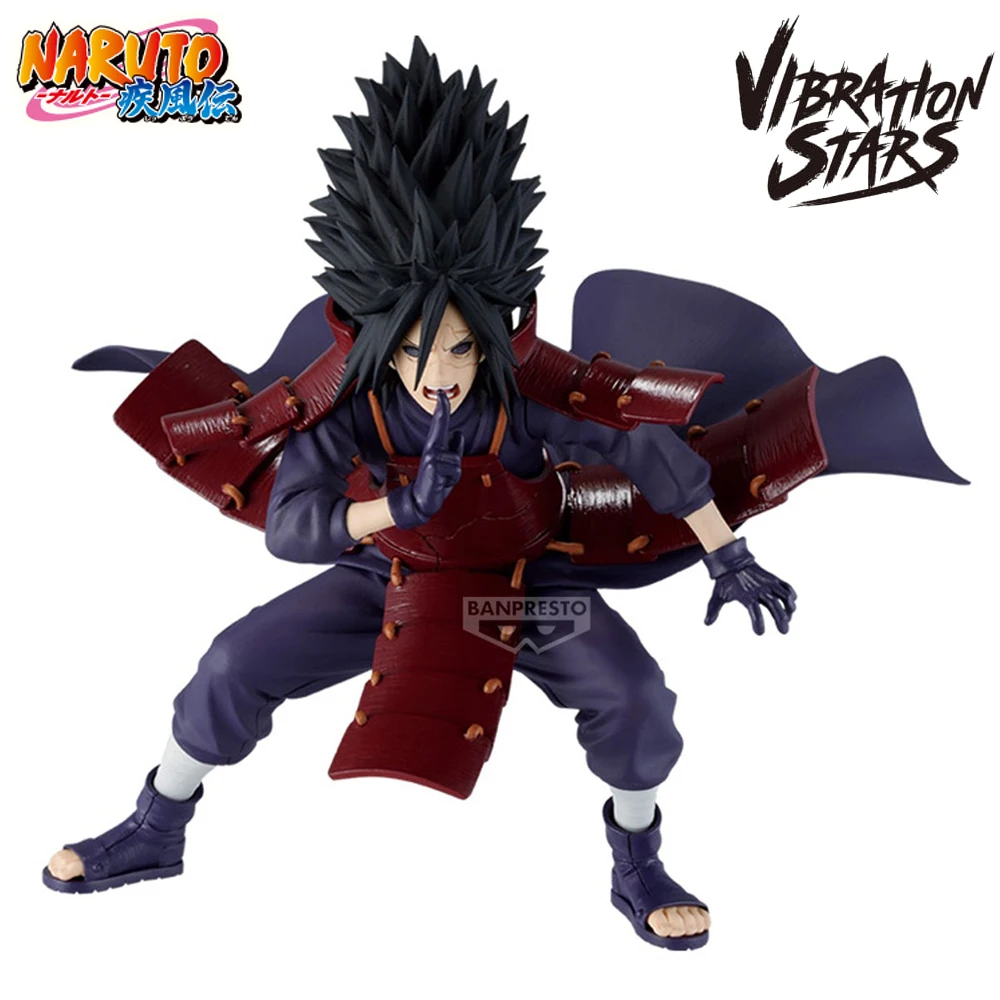 Naruto Shippuden Trillingen Sterren Senju Hashirama Uchiha Madara Anime Figuur Actie Beeldje BANPRESTO Model Speelgoed Vakantie Geschenken