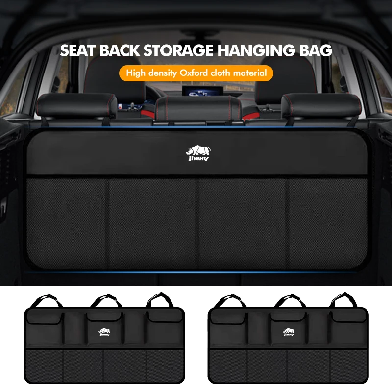 

Multi-Pocket Car Trunk Organizer Hanging Rear Seat Storage Bag For Suzuki Jimny b74 jb23 jb64 jb43 jb53 jb32