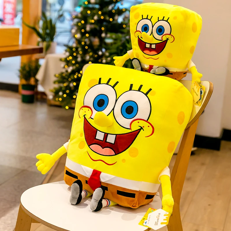 لطيف الإسفنج بوب أفخم Squarepants باتريك يوجين H. Krabs غاري أفخم دمية Kawaii طفل الكرتون أنيمي الطرفية لعبة هدية عيد الميلاد #2