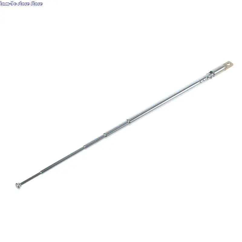 D0UA伸縮式空中アンテナユニバーサル4/5セクションTVラジオアンテナレシーバー