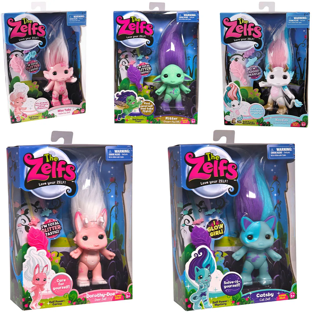 The Zelf Super Zelf Series Noodles Dragon Fly Ballerina Deer Catsby the Cat Dandy Lion Teeny Genie Webina Lil\'d Firesprite