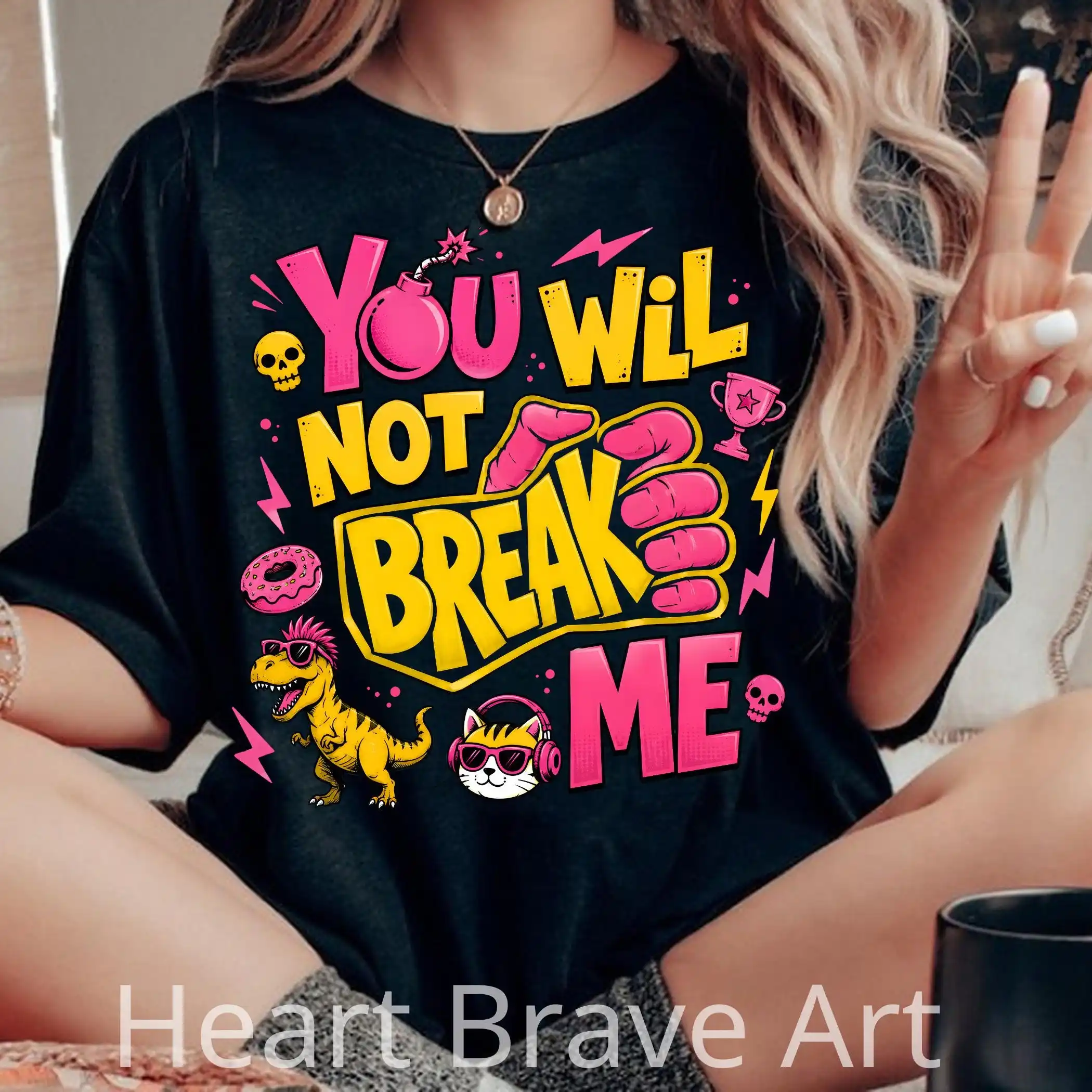 You Will Not Break Me New Achievement, Princess Donut and Mongo,  Dungeon Crawler Carl Shirt, This Is An Outrage Shirt, Gift