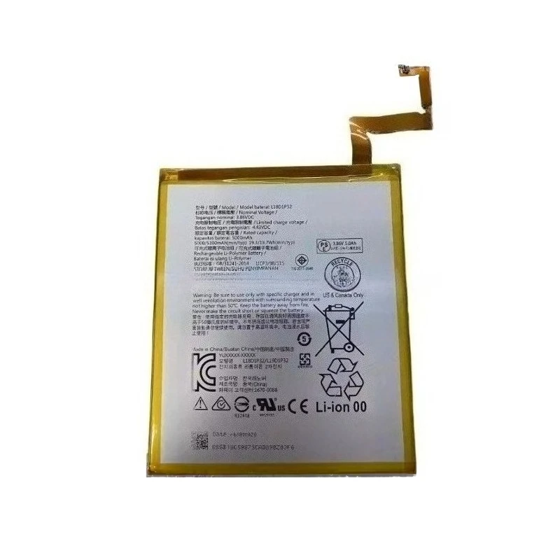 100% New 5000mAh L18D1P32 Replacement Tablet Battery For Lenovo Tab M10 TB-X605L TB-X605F TB-X605M TB-X505X x505L +Tools
