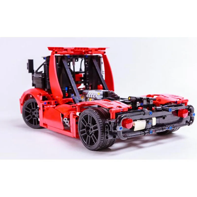 Racing Building Blocks MOC-166765 Formula 1 42125 Model B Super Truck Assembly Building Blocks Parts 1234PCS Kids Christmas Gift