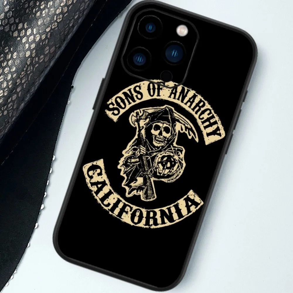 American TV Sons Of Anarchy Phone Case For Samsung Galaxy S22 S23 S24 Ultra S20 S20 Lite Note 20