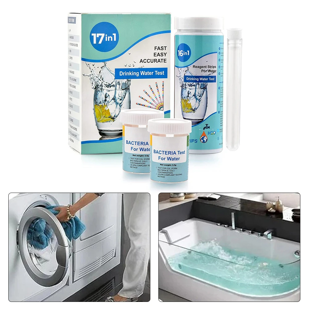 17 In 1 Water Testing Kit Water Analysis Kit Water Quality Test As Shown In The Picture Drinking Water Kit Easy Results