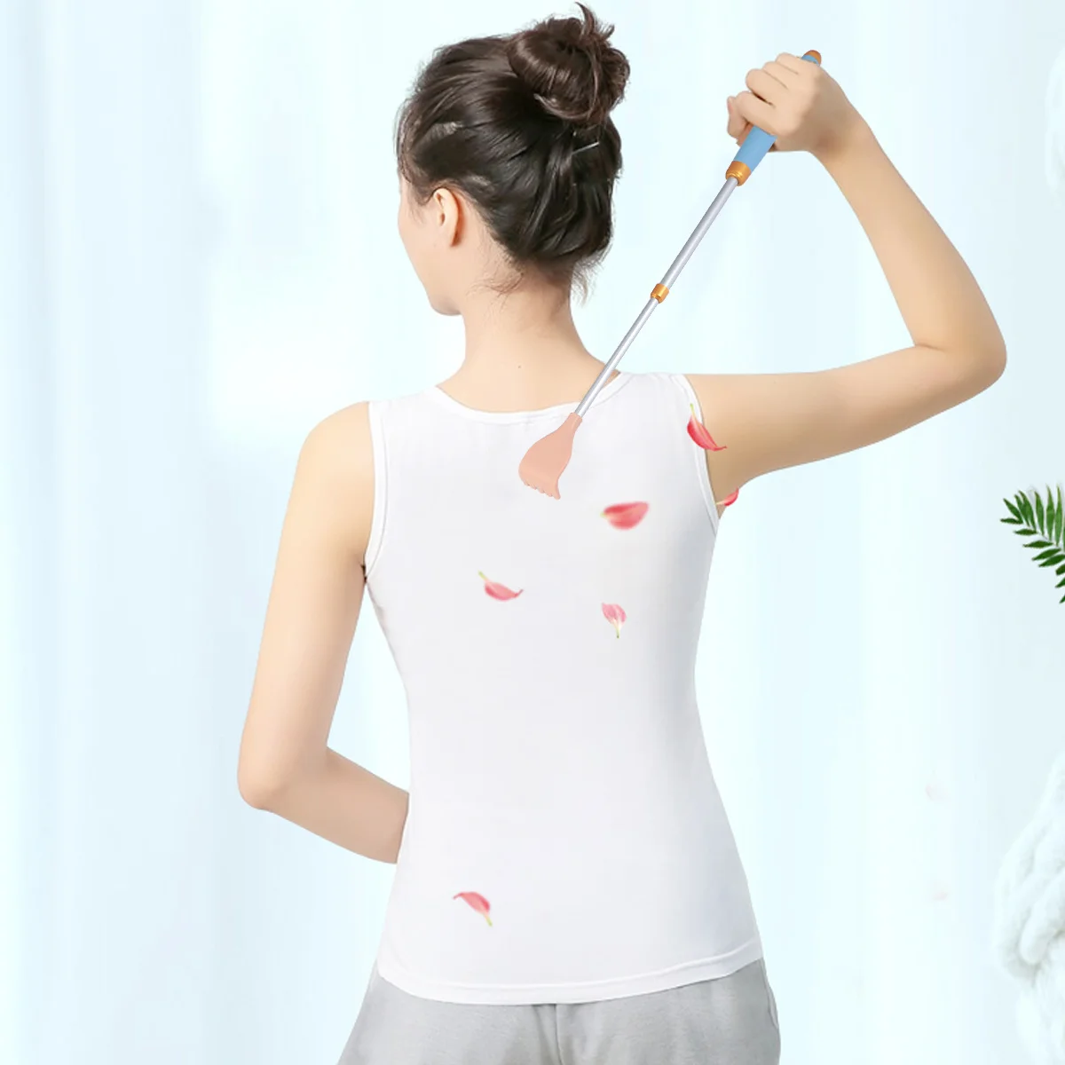 

Back Scratcher Body Relaxation Massager Portable Extendable Tube Itching Relief Compact Travel Size Handheld for Pregnant Women