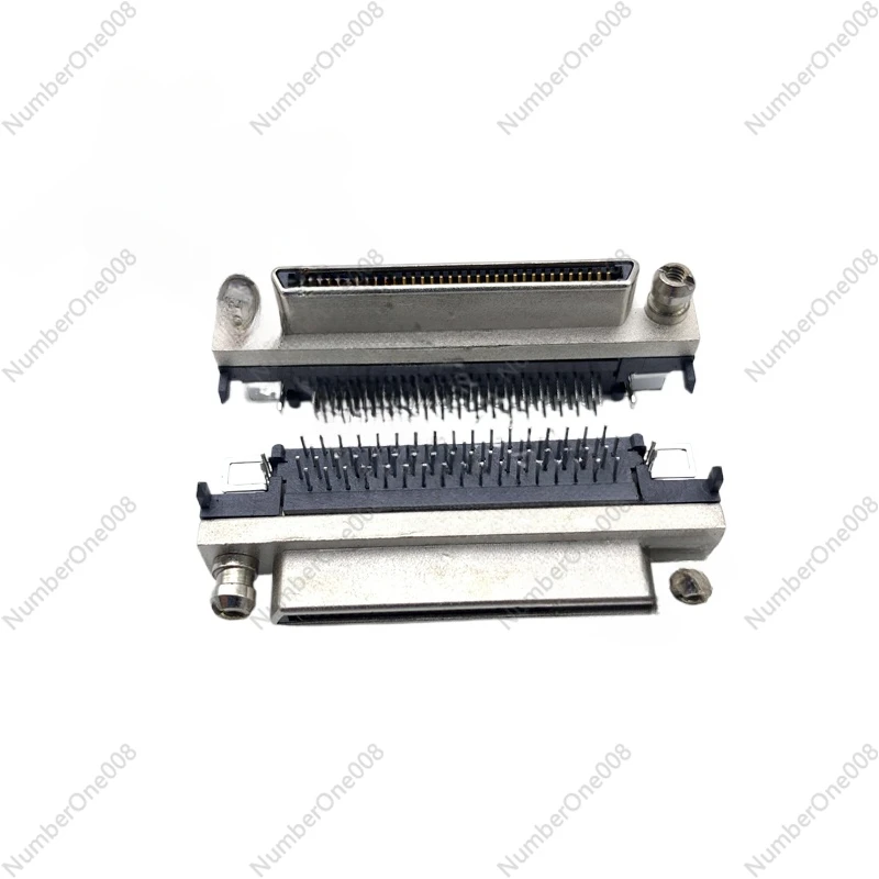 68P Curved Female Connector SCSI-68Pin Socket Small 68 Female Head MINI Curved Pin Female Cn Type