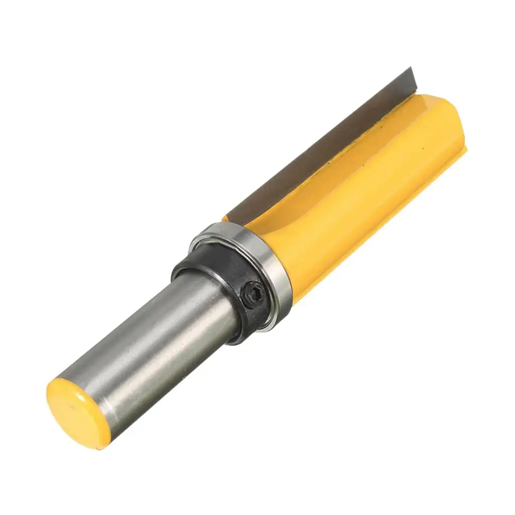 

Straight Flute Flush Trim Router Wood Bits Cutter Top Bearing 1/2*3/4*50mm