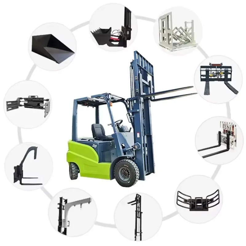 Top Grade Chinese New Multifunctional Mini Diesel Forklift Truck Factory Price Counterbalanced Warehouse Forklift view 6