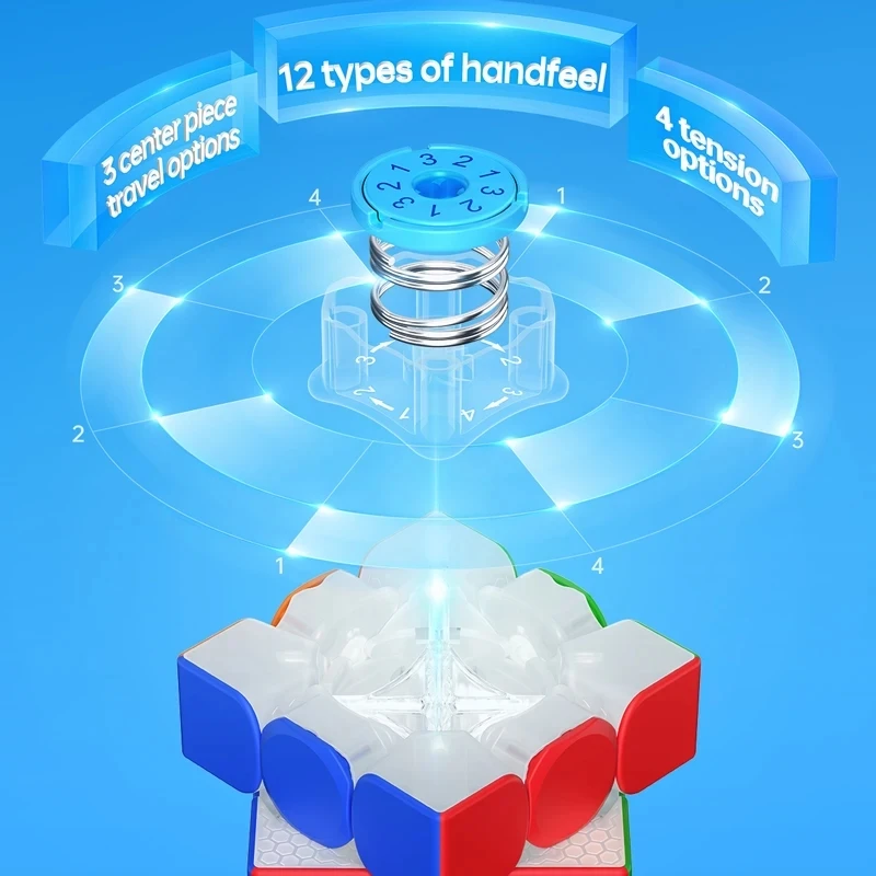 لغز مكعب سحري احترافي ، لعبة هدية للأطفال ، GAN356 ، RS2 ، 3x3x3 ، 3x3