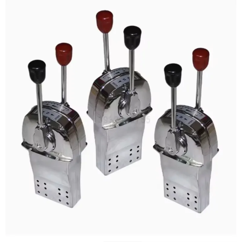 

STLF Dual-Handle Japanese-Style Marine Controller New Stainless Steel Throttle Head with Aluminum Alloy/Zinc Alloy Boat Hardware