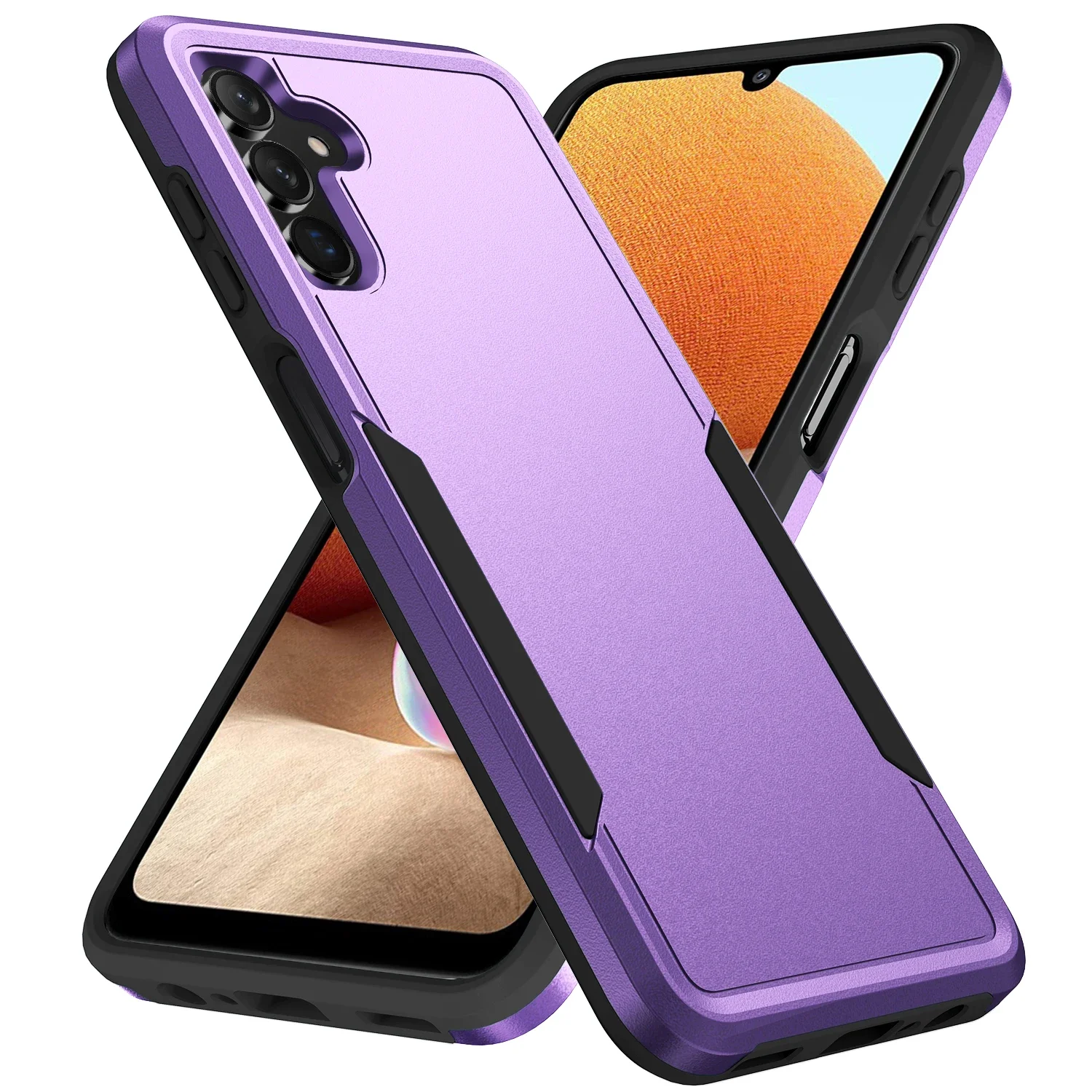 Hard Strong Fashion Armor Case for Samsung Galaxy A56 A36 A16 5G A54 A14 A55 A35 A53 A15 S24 S23 S25 Ultra S22 Plus S21 FE