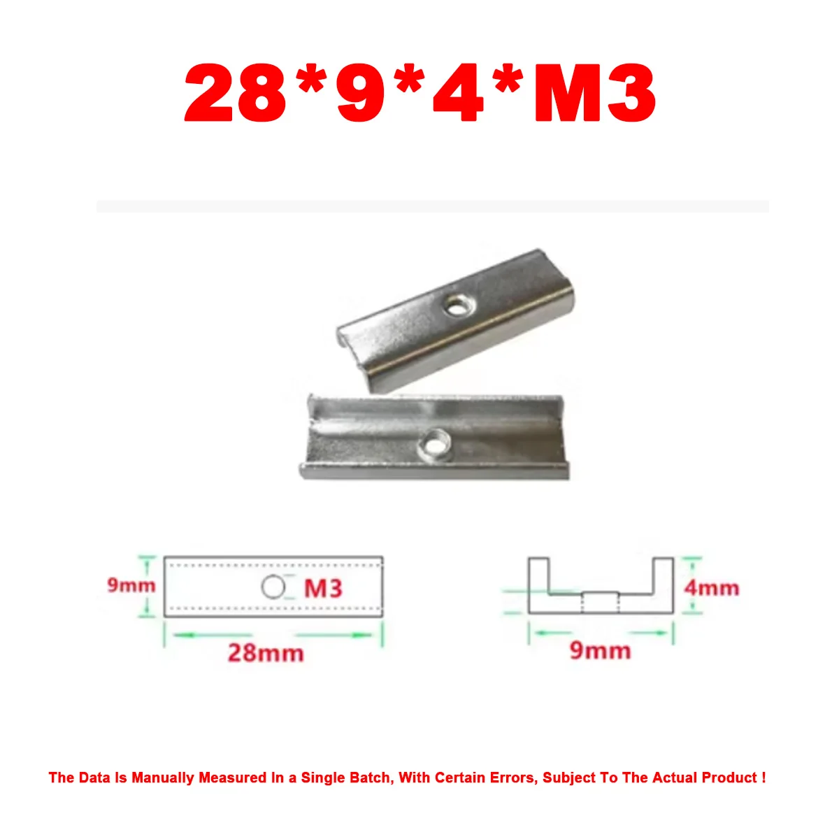 Variant: 20pcs 28X9X4XM3