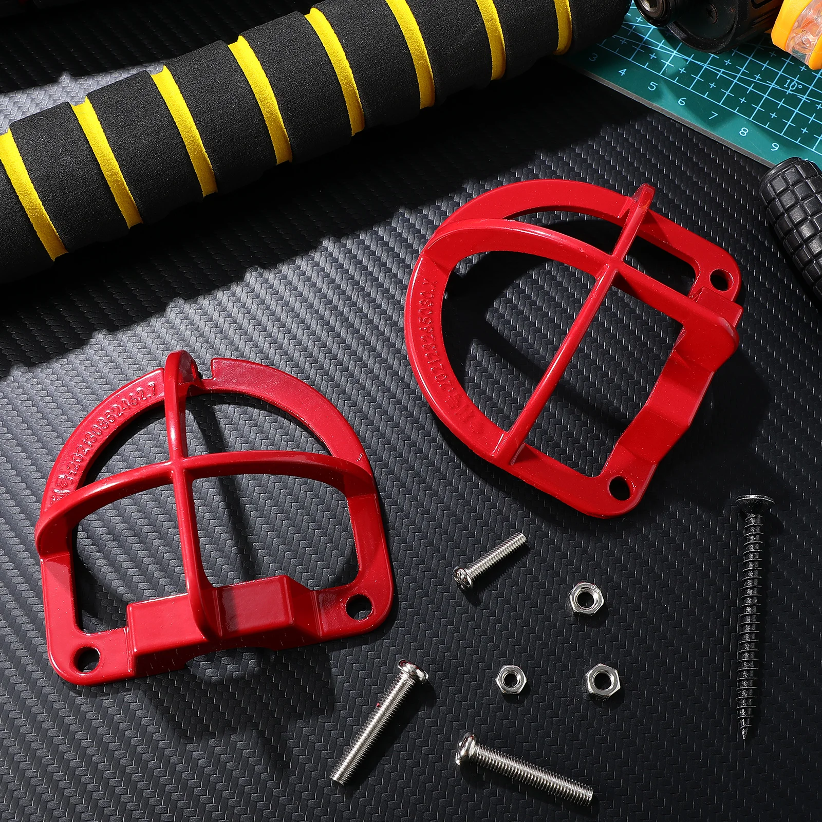 

Fire Sprinkler Cover Red Metal Easy Installation Smoke Sensor Compatible Systems sprinkler head protector