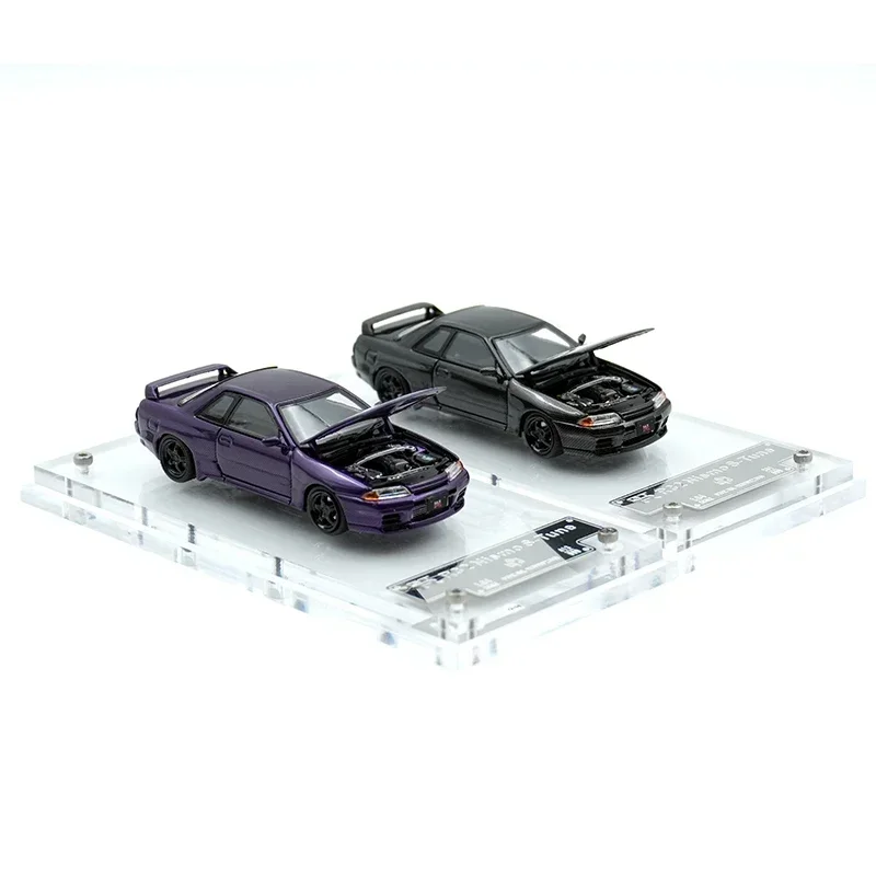 

FH TPC 1:64 Skyline R32 S Tune Carbon Opened Hood Diecast Diorama Car Model Collection Toys Focal Horizon