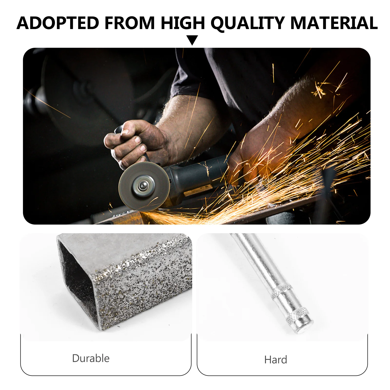 

Grinding Disc Wheel Diamond Dresser Pen for White Brown Corundum Silicon Carbide Long Lasting Use Grinding Disc