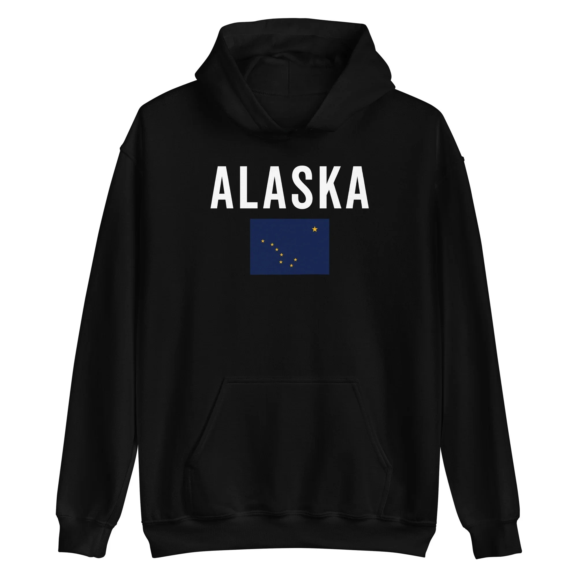 

Alaska State Flag Hoodie Men's and Women's Long Sleeve Sweatshirt Pullover Vintage Streetwear Sportswear Y2k Tops Men Clothing