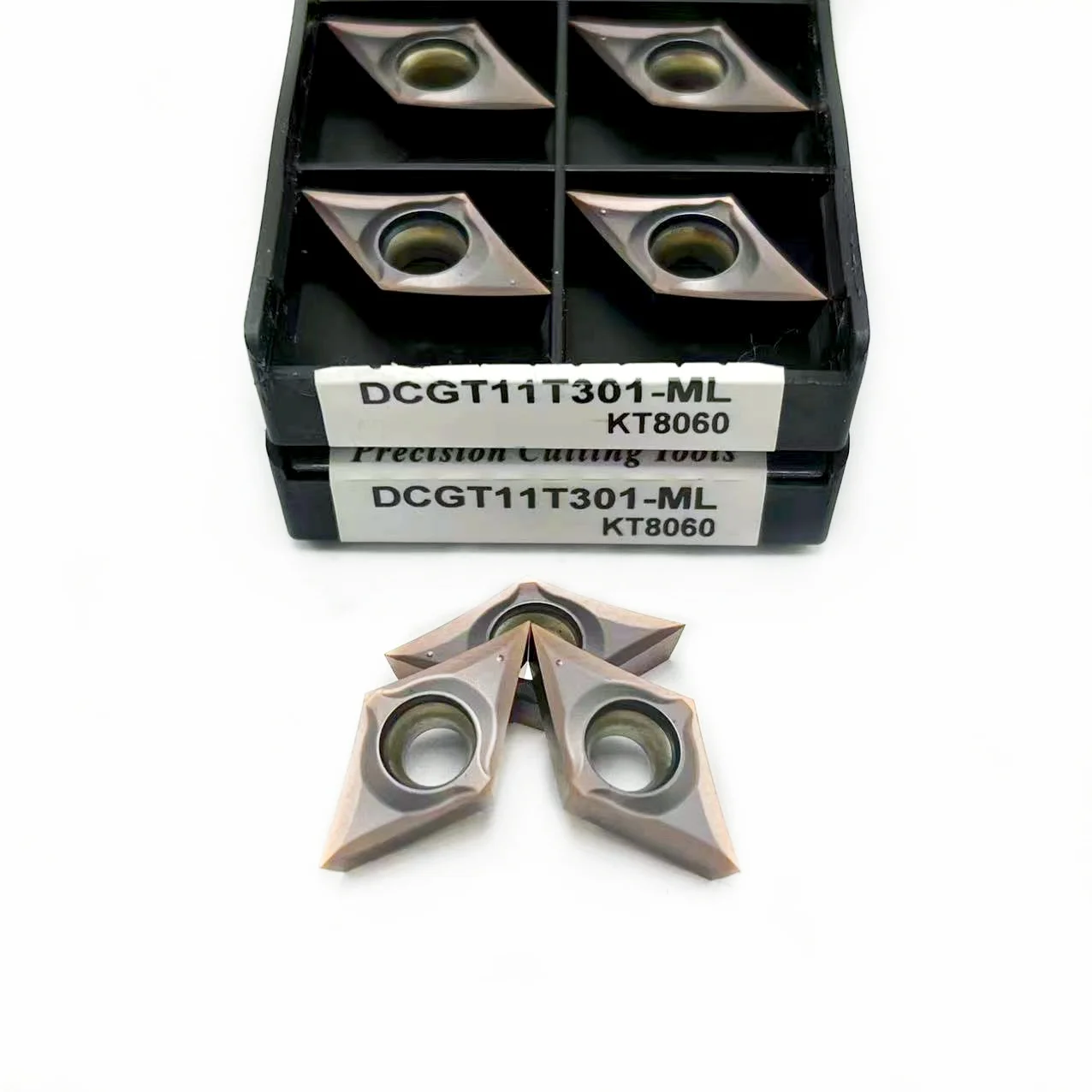 DCGT070204 DCGT11T302 DCGT11T304 Hartmetall-Wendeschneidplatten DCGT11T301 Endbearbeitungs-Wendeschneidplatten Werkzeuge CNC-Drehmaschinen-Schneidwerkzeug – Detail 2