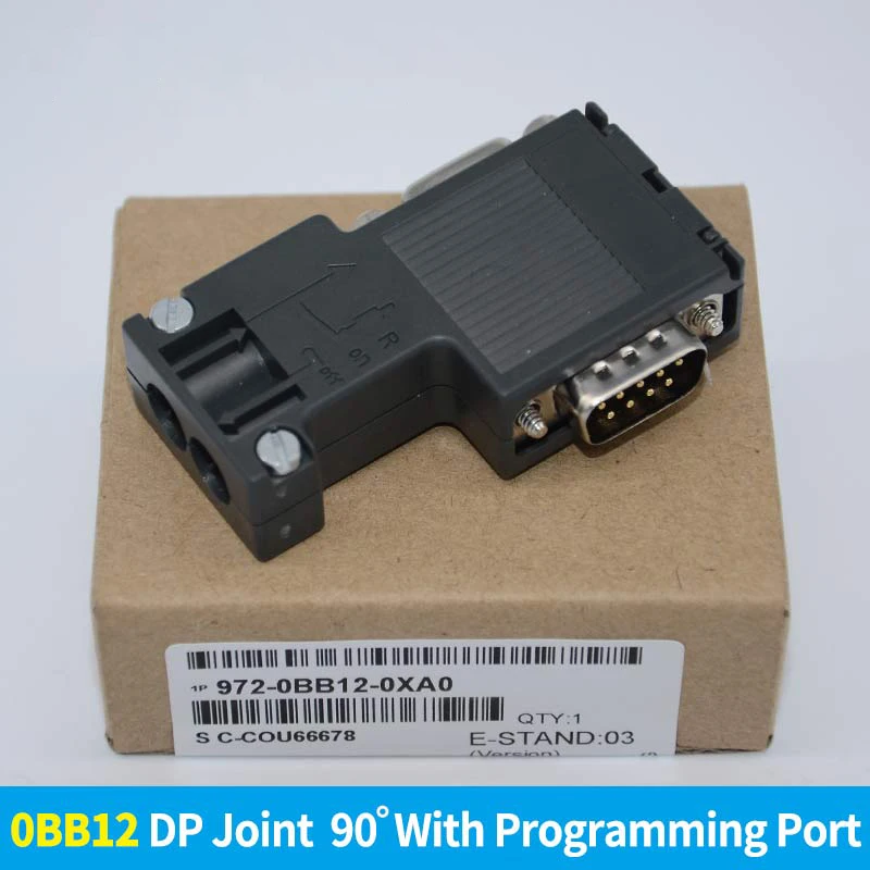 CNC Suitable for Siemens DP bus connector plug connector 6ES7972-0BA12 0BB12 0BA41 0BB41-0XA0 PLC