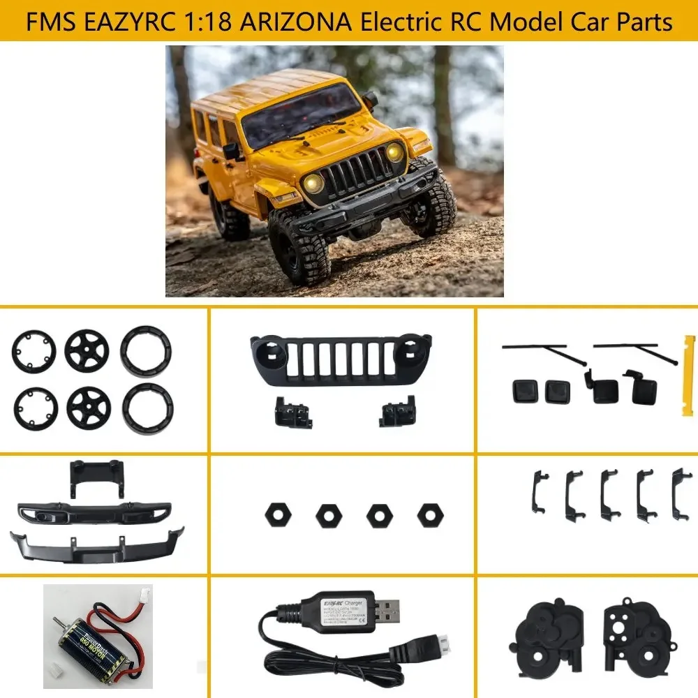 FMS EAZYRC 1:18 ARIZONA Electric Radio Control Model Car Parts