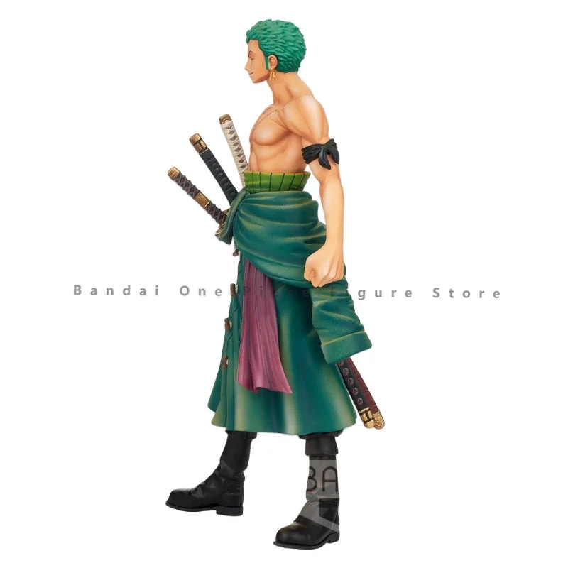 In Stock Original BANPRESTO Bandai One Piece MASTER STARS PIECE Roronoa Zoro Action Figure Animation ToyGift Model Hobby Genuine