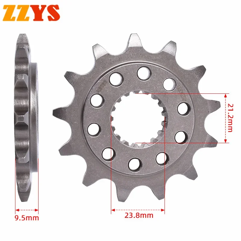 

520 13T Tooth Front Sprocket Gear Wheel Pinion Cam For Honda Off Road CRF250 RWE- CRF250R 2022-2025 2023 2024 CRF 250 CRF250RR