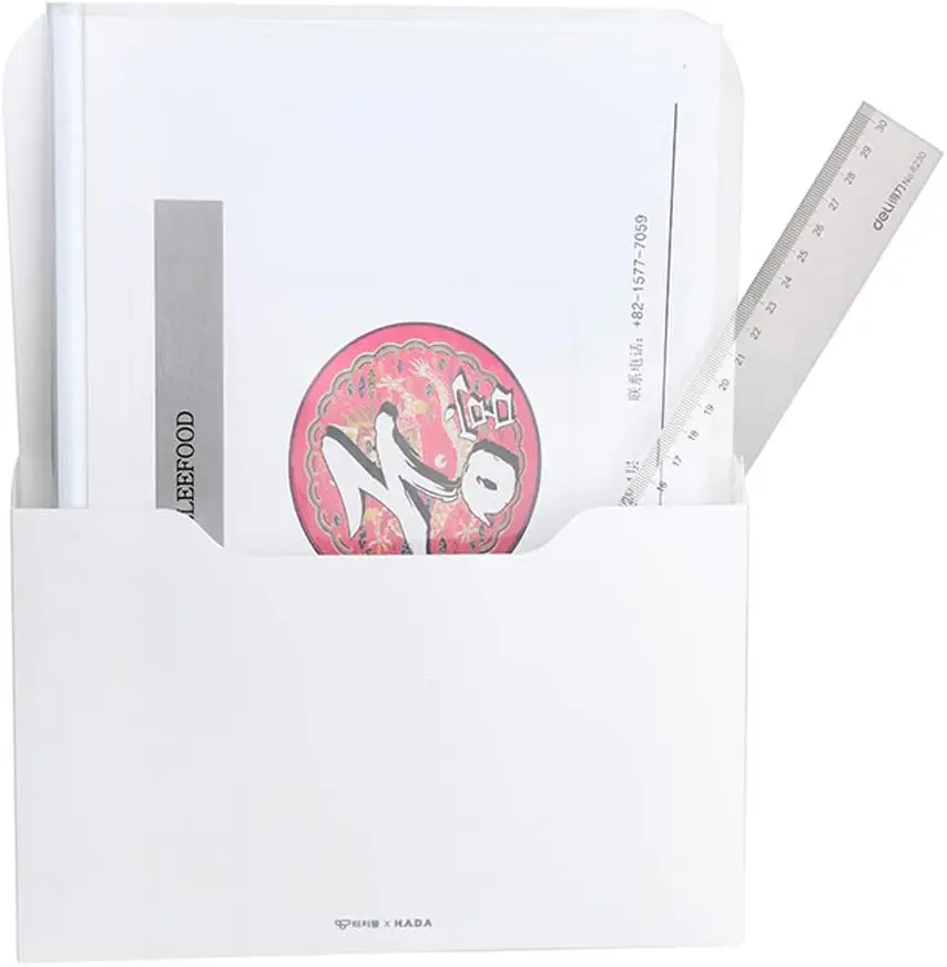 Magnetic Paper Holder for Refrigerator, File Cabinet, Office Supplies, A4 Size, 1 Pack view 3