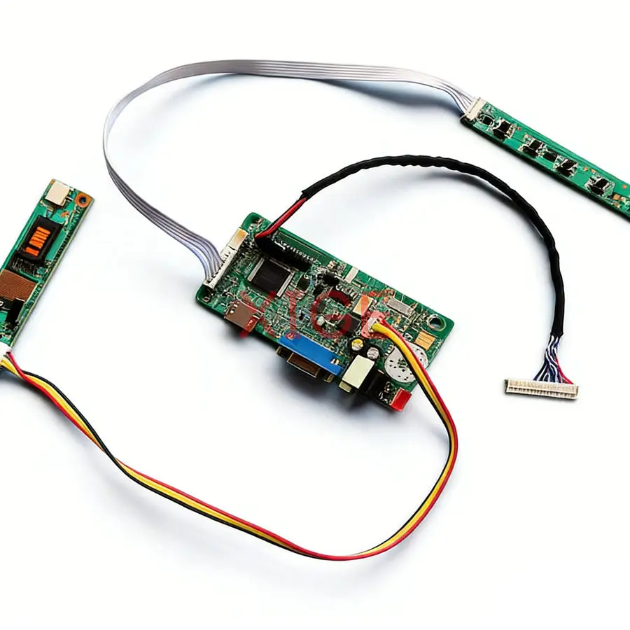 

Плата контроллера привода ЖК-дисплея подходит для LTN150U4 LQ150U1LW LP150U1 N150U3 1600*1200 1-CCFL 1600x1200 30-контактный LVDS VGA + HDMI комплект DIY