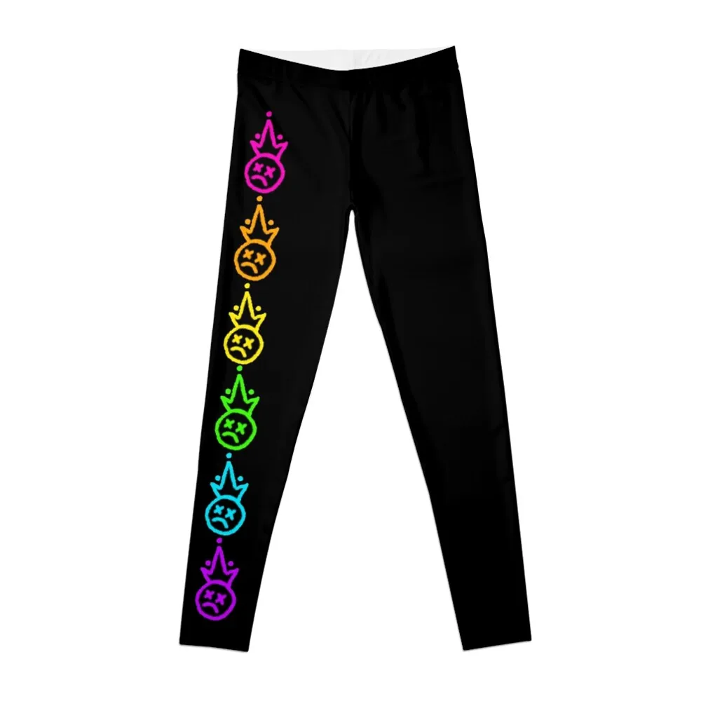 

Rainbow fob logo Leggings Women's tights Fitness's gym clothes Women's gym Womens Leggings