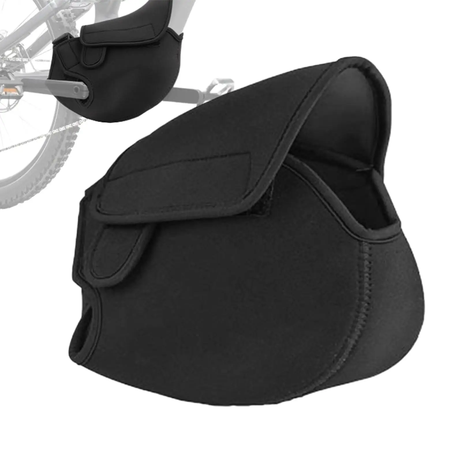 

E-Bike Engine Cover Windproof Waterproof Protection Electric Bike Engine Protective Cover for Transportation Storage Garage
