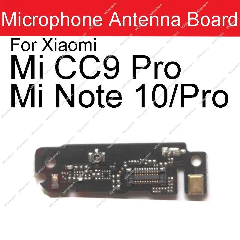 For Xiaomi Mi 11 10 Lite 11T Pro CC9 Pro Note 10 Pro 12 Pro Mic Antenna Connect Signal Board Louder Speaker Signal Board