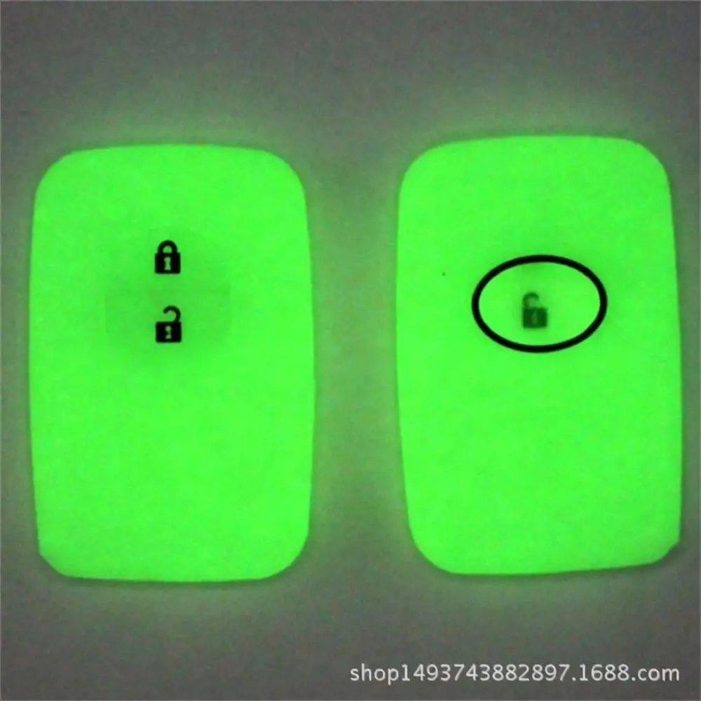 Anti Scratch Silicone Key Case For Toyota Venza Prado Camry Smart Key Fob Cover Holder Protector Car Accessory