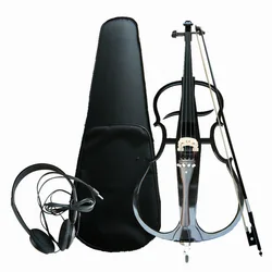 free ship Electronic cello 4/4 black white professional Electric cello Beginners Musical Instruments with bag bow