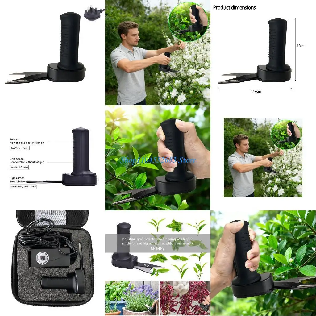 

Y6GD Additional 220V Electric Pruning Tool Upgraded Drill Variable Speed Nonbrush Motor Permanent Durability Thin Plan