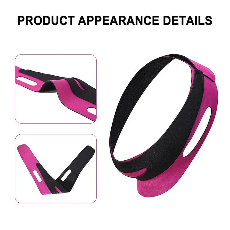 Gaine Visage Menton Face Slim V-line Lift Up Belt Women Slimming Chin Cheek Slim Lift Up Mask V Face Line Anti Wrinkle Belt