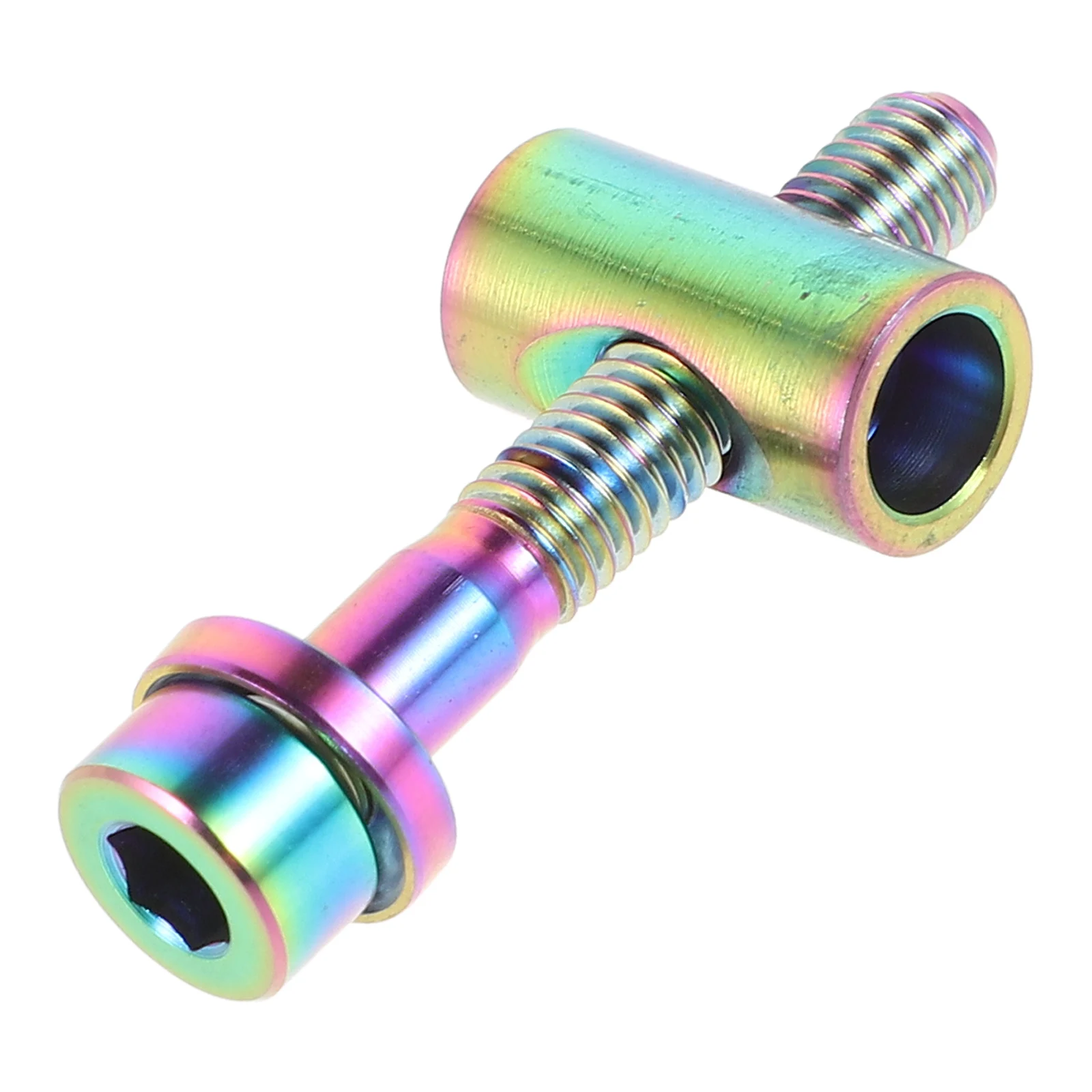 

Titanium Alloy Bicycle Post Screws Durable Lightweight High Strength Anti-Tear Weather Resistant Precision Fit Seatpost Fixed