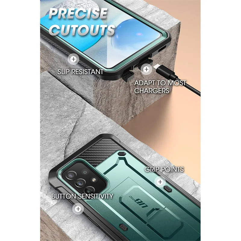 SUPCASE For Samsung Galaxy A53 5G Case (2022) UB Pro Full-Body Rugged Holster & Kickstand Case with Built-in Screen Protector