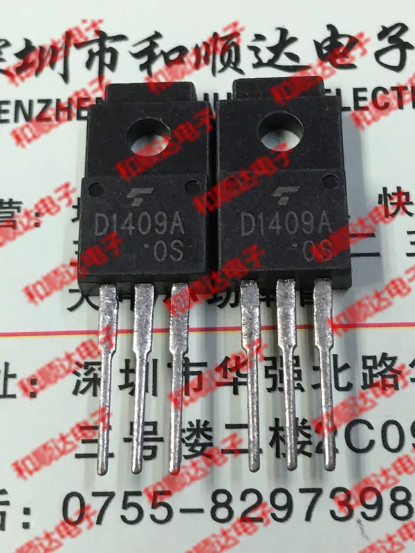 Original New 5pcs/ D1409A 2SD1409A D1409 2SD1409  TO-220F