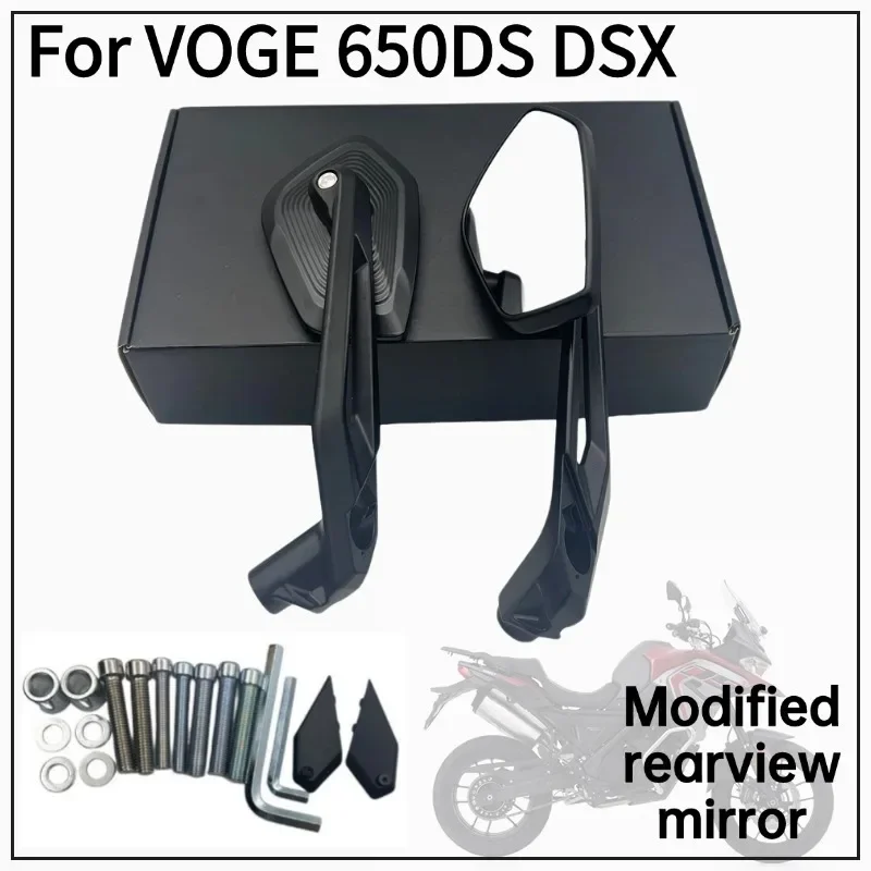 

New For Voge 650DS 650DSX 650 DS 650 DSX Modified Wide View Wide Angle Rearview Mirror Motorcycle Accessories Rearview Mirror