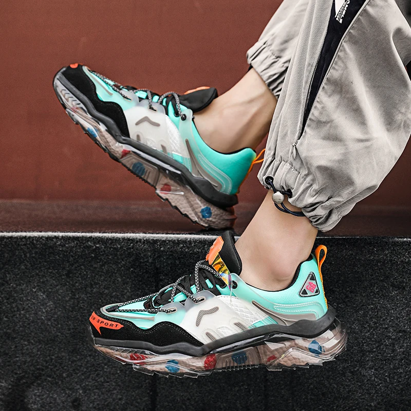 

Men Running Shoes Breathable Designer Sports Shoes Men Sneakers Trainer Comfortable Walking Jogging Men's Running Sneakers