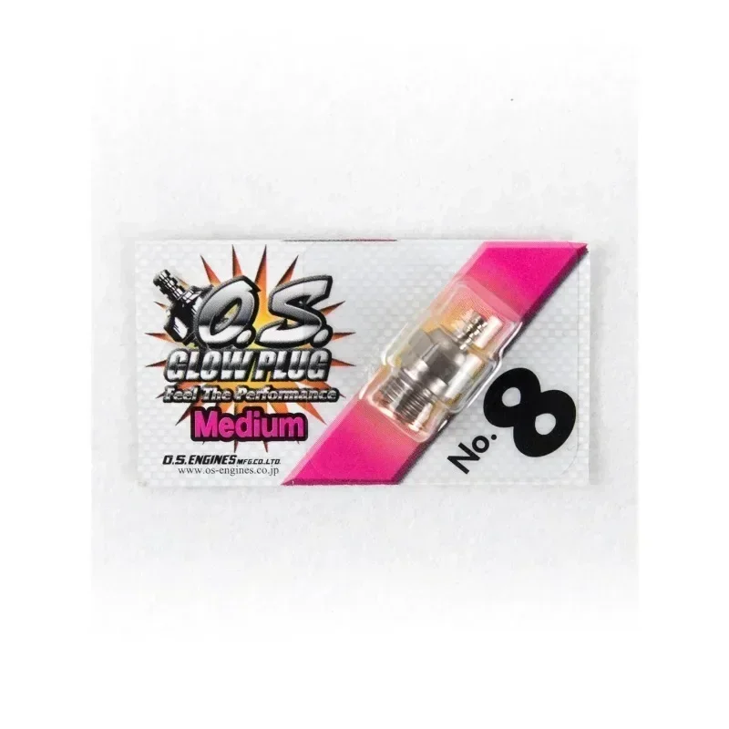 24 Pieces OS O.S. 8 No.8 #8 Standard Glow Plug Spark Medium For RC Car Truck Engine Remote Control Toys