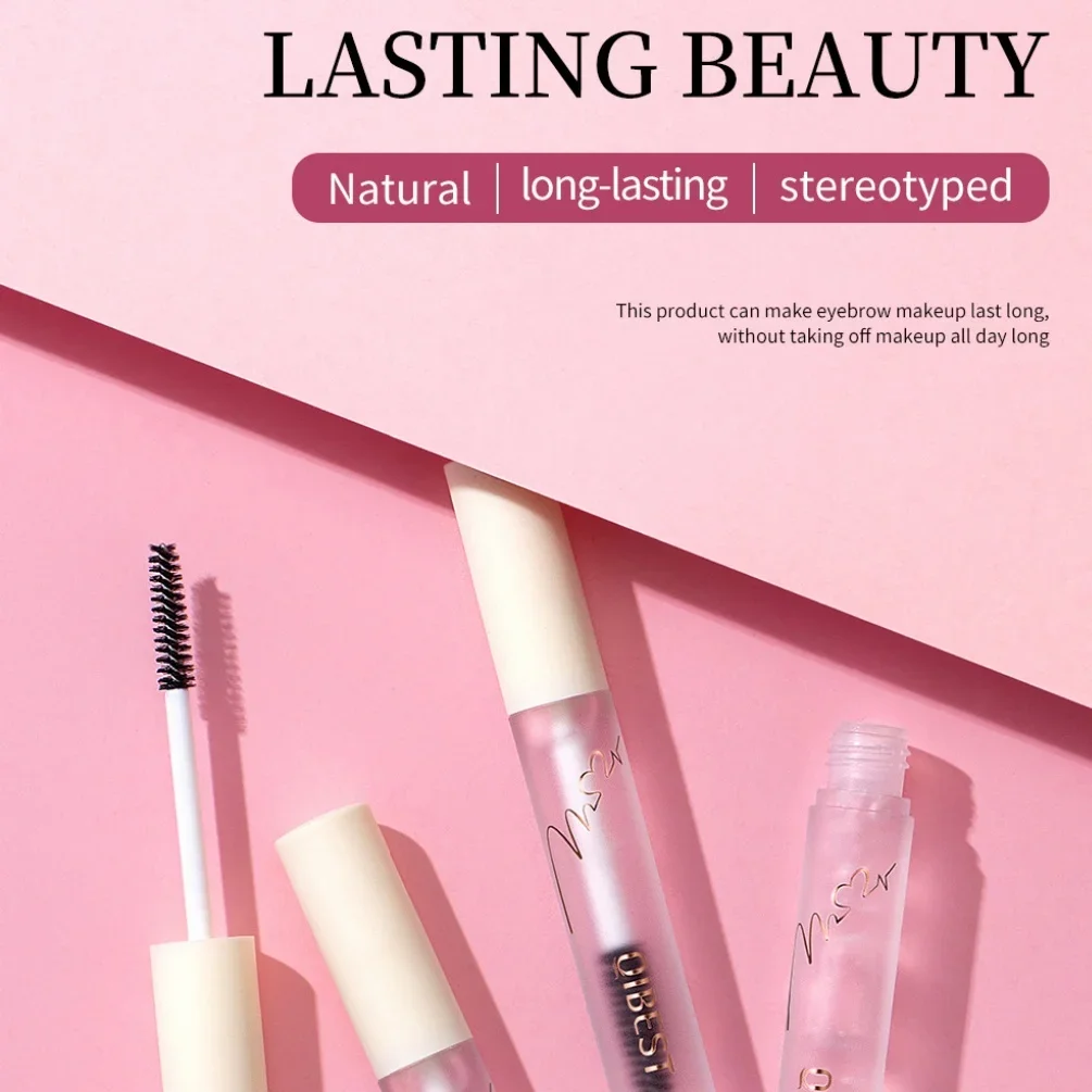 Cire coiffante durable pour sourcils, fixation de couleur, séchage rapide, étanche, résistante à l'huile, savon naturel pour coller les sourcils, liquide coiffant pour sourcils