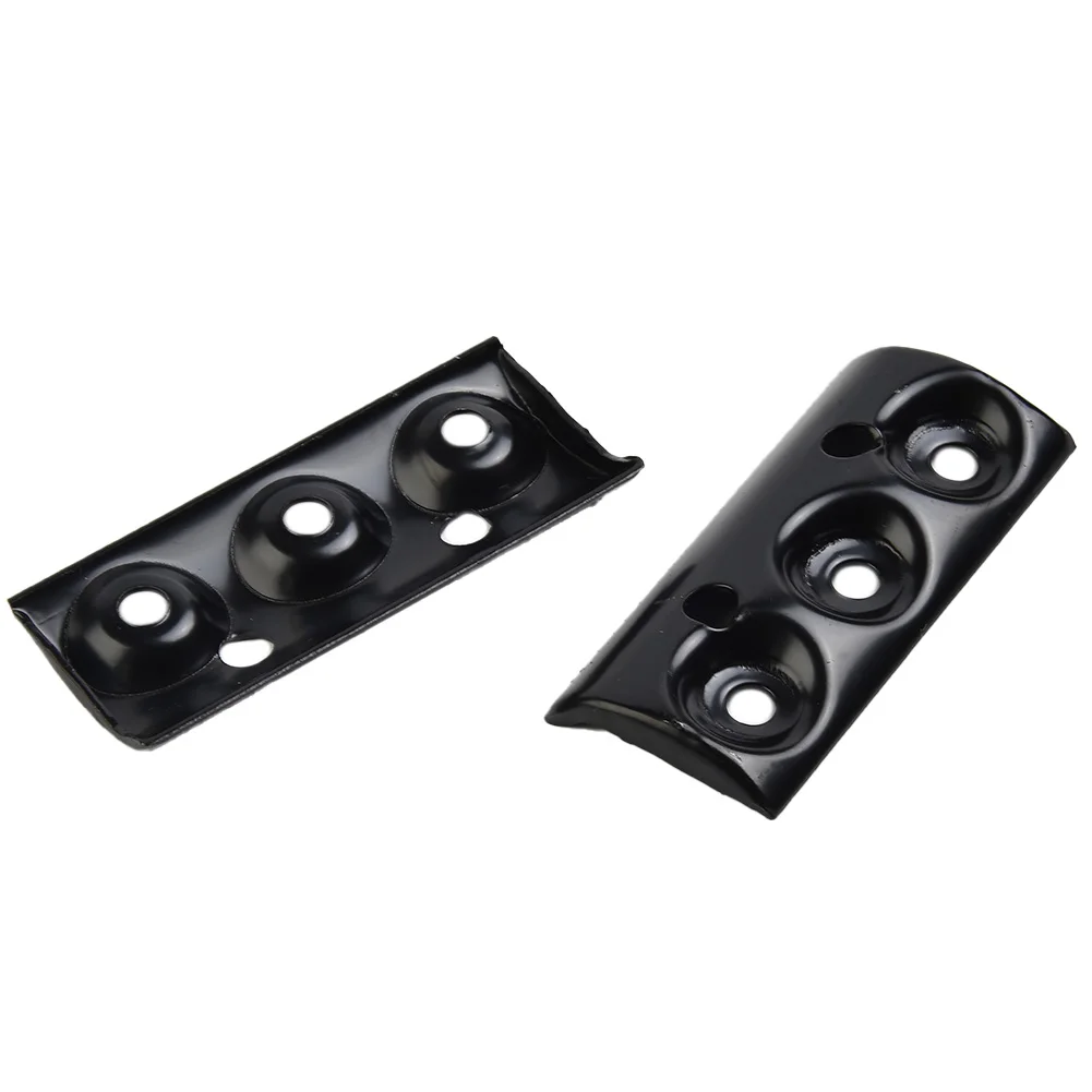 

Outer Clamp Planer Blade Cover 1 Pair Black Drum Plate Electric Tool Replace Parts Outer Clamp Hot Sale Useful