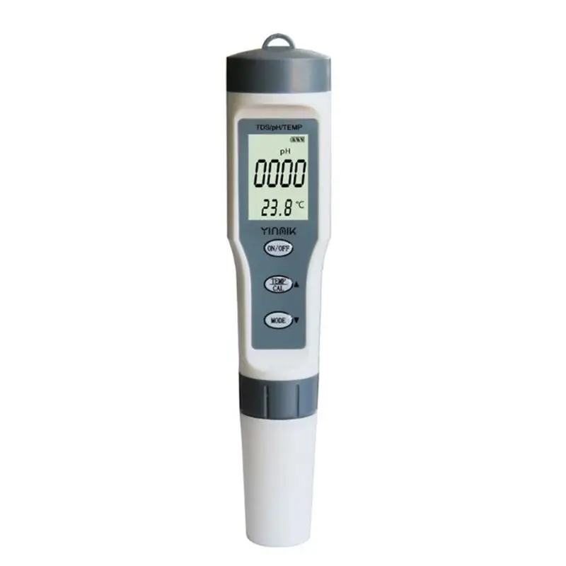 GJ Practical EZ9901 Digital TDS Meter 3 in 1 TDS/PH/TEMP Tester Pen High Accuracy Pen Type Tester for Water Wine Spas Pool