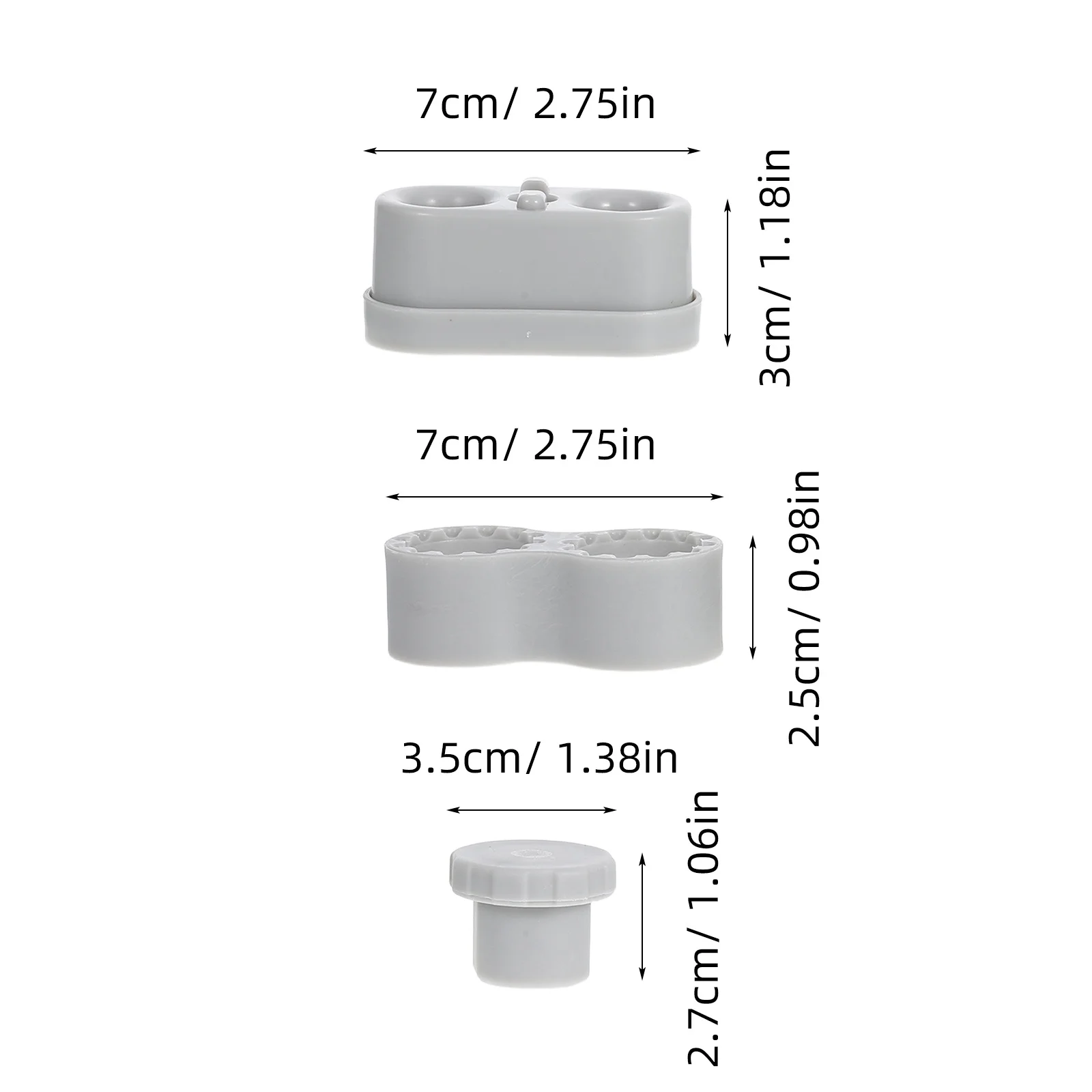 1Set Base stabilizzatrice per box per bambini Secure Fibbia di fissaggio antiscivolo Parti di ricambio per connettore box in plastica per la sicurezza del bambino