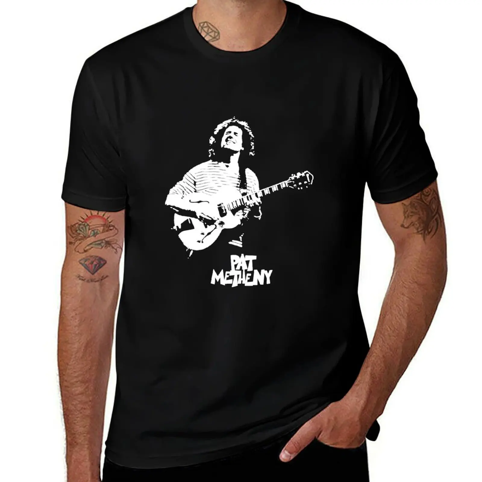 Pat Metheny Pat Metheny T-Shirt Street Art Print Tee Shirt T-Shirt