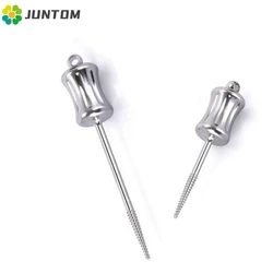 JUMTOP Dental Broken Root Drill Apical Root Fragments Remnant Extractor Stainless Steel Tooth Extraction Screw Dentistry Tools