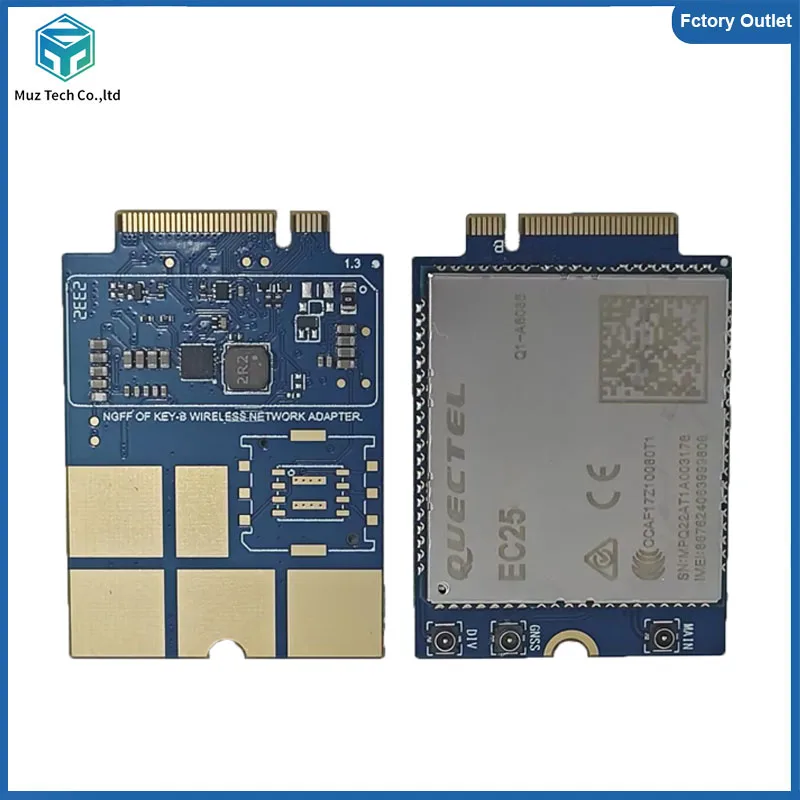 

Quectel EC25AFFA M2 North America Canada EC25AUFA M2 Australia LTE CAT4 GNSS Module M.2 Interface Module Nano SIM