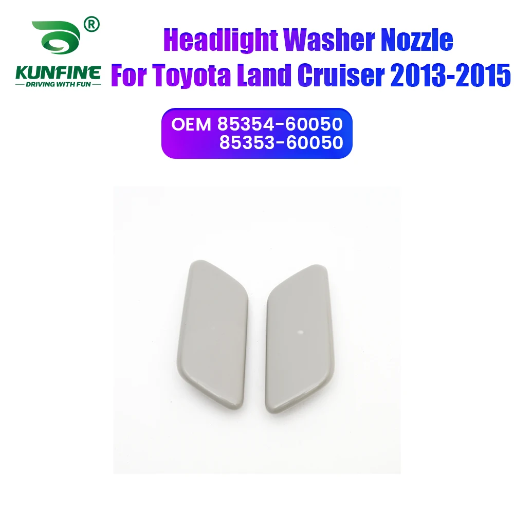 

Car Headlight Front Bumper Washer Spray Nozzle Jet Headlamp Pump Cover For Toyota Land Cruiser 2013-2015 85354-60050 85353-60050